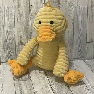 Apricot lamb yellow fuzzy duck